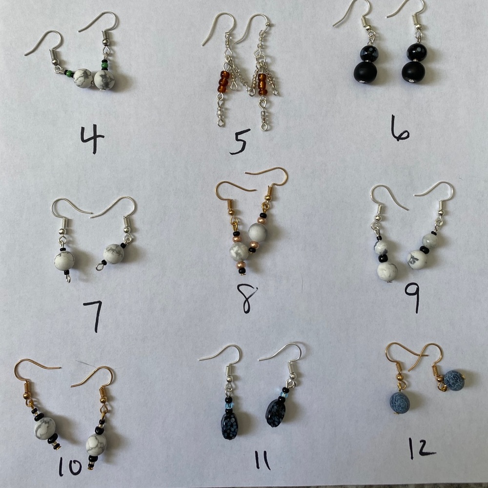 Various earrings - Picture 2 of 14